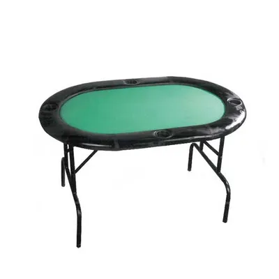 Oval-Shaped Poker Table