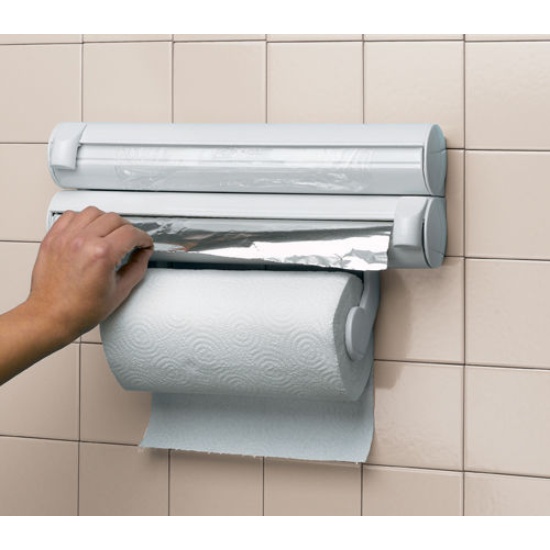 Paper Dispenser for Clear Wrap, Aluminum Foil,and Paper Towel Home