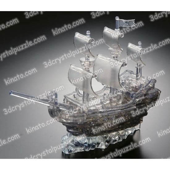Japan 3d Puzzle|piececool 3d Pirate Ship Puzzle Kit - Black
