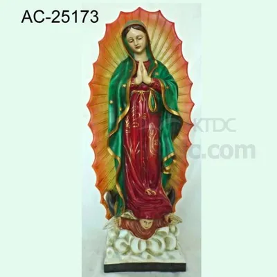 Polyresin Guadalupe Figurine