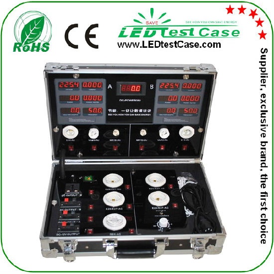 Popular LED Test Case With Digital Meter To Show The Parameters