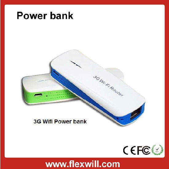 Power Bank with Wireless 3G Wifi Router Electronics HKTDC Sourcing