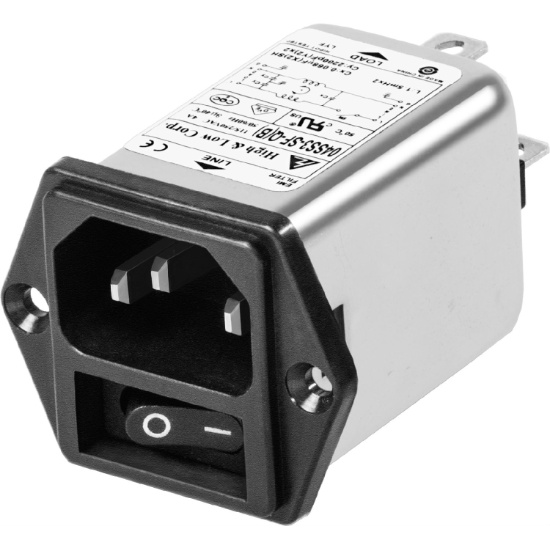 Power Entry Module with Line Filter Parts, Components & Electrical