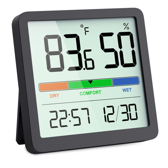 Professional Digital Hygrometer Indoor Thermometer Room Humidity Gauge ...