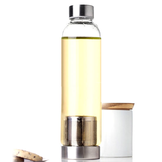Promotion Travelling Portable Glass Tea Bottle With Strainer Home