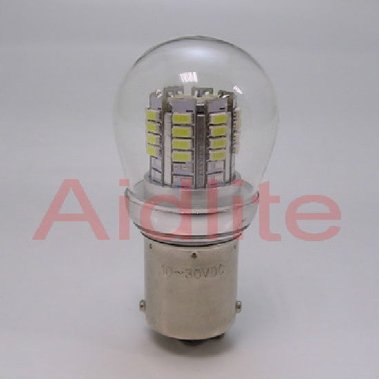Pygmy/Tubular Type 36Pcs SMD3014 LED Bulb with Clear Glass Cover ...