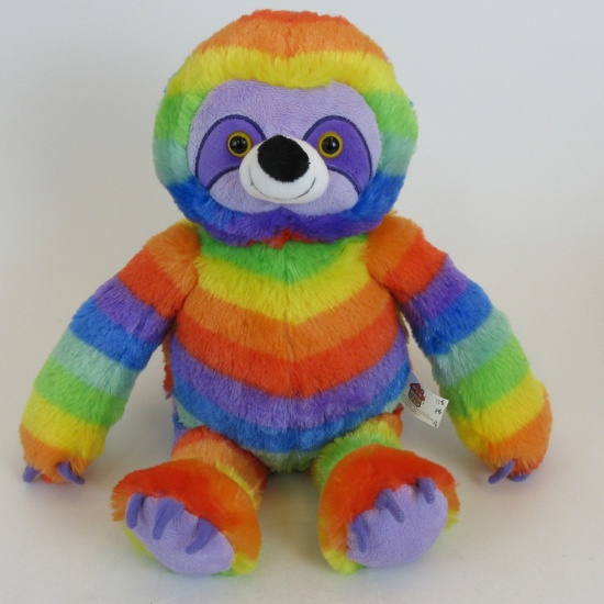 rainbow plushies