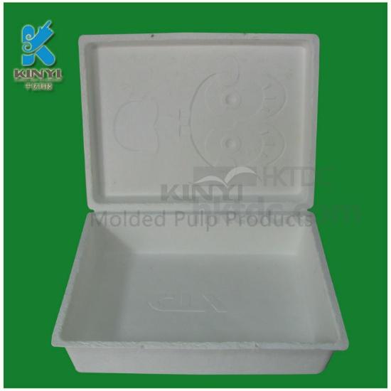 Recycled Molded Pulp Packaging Boxes Plastic Packaging Printing & Packaging, Stationery