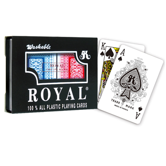 Royal Plastic Playing Cards Standard Index/double Sets Playing