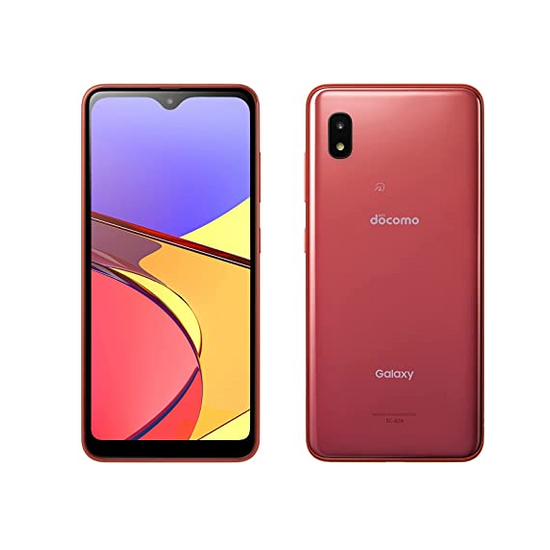 Samsung Galaxy A21 (SC-42A) (64GB/3GB, Red, Single SIM, JP Spec 