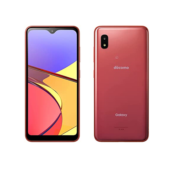 Samsung Galaxy A21 (SC-42A) (64GB/3GB, Red, Single SIM, JP Spec