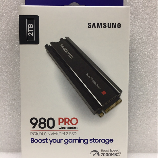 Samsung 980 PRO MZ-V8P2T0CW - SSD - 2 To - PCIe 4.0 x4 (NVMe) (MZ