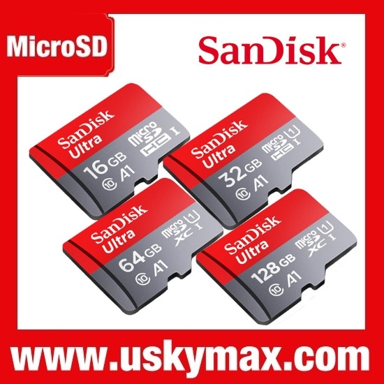 SanDisk MicroSD Ultra UHS1 Memory Card Computers & Peripherals Consumer Electronics