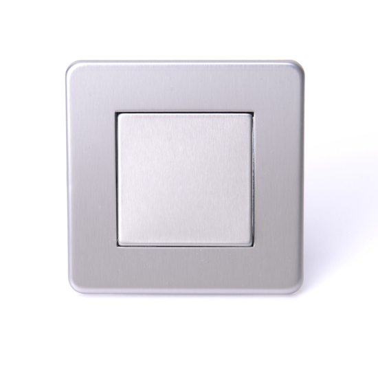 Screwless Flat 20AX Plate Switches Wide Metal Rocker | Parts ...