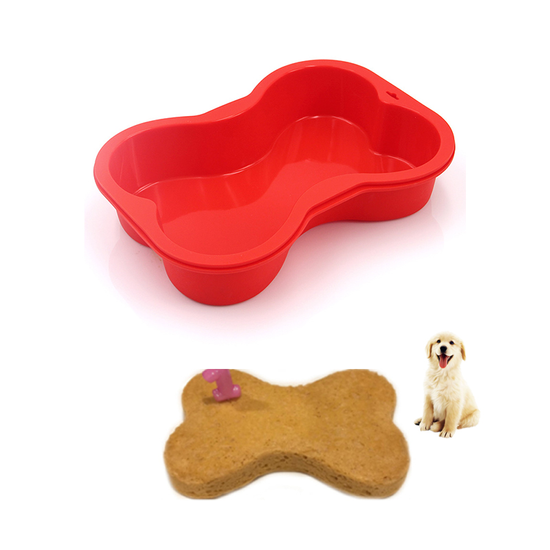 Dog shaped cake outlet pan