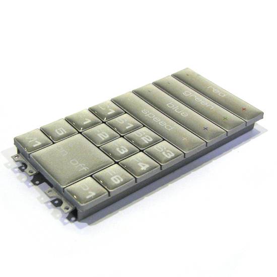Silicone Rubber Keypad With Epoxy Keytop | Parts, Components ...