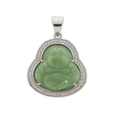 Jade buddha deals pendant wholesale