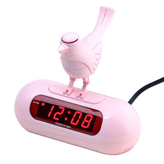 Digitime Singing Bird LED Alarm Clock Gifts, Toys & Sports Supplies