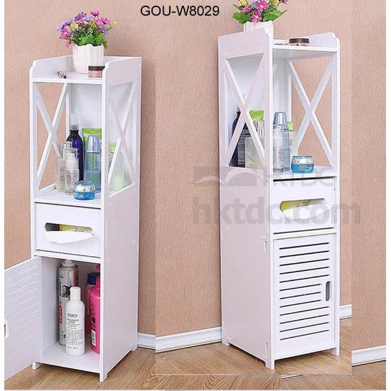 Small Bathroom Storage Floor Home Products, Lights