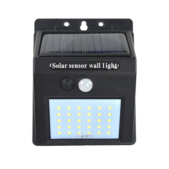 Solar sensor wall light схема