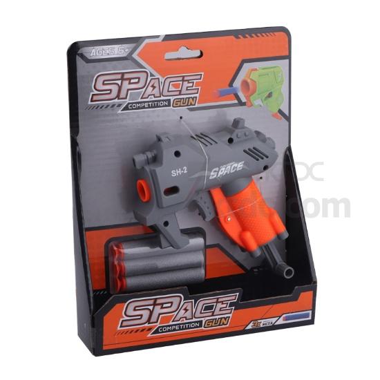 Spring Powered Small Size Foam Darts Gun for Boy Gifts, Toys & Sports