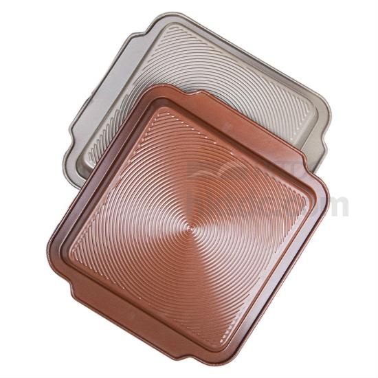 Square Spiral Baking Tray(Large) Home Products, Lights
