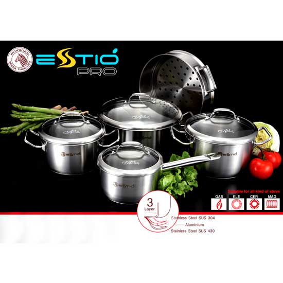 Stainless Steel Cookware Set | Home Products, Lights & Constructions