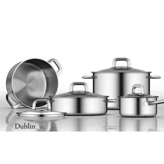 stainless steel kitchenware set