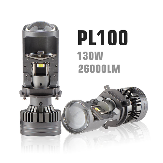 Super Bright Car Headlight High Beam Low Beam H4 Mini Bi-led Projector Lens Led Headlight