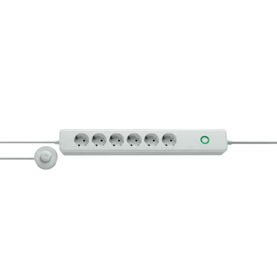 Surge Protection Socket Strip 6x White PG Connector 33980Q | Parts ...