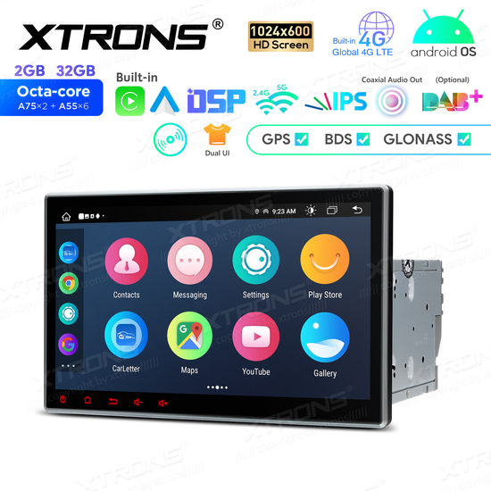 xtrons 7 inch autoradio 2 din