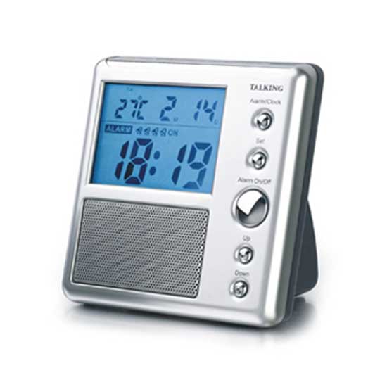 Talking Alarm Clock with Calendar & Temperature | Clocks | Watches & Clocks