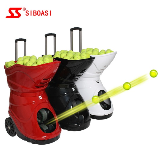Tennis Ball Machine with Battery Racquet Sports Supplies