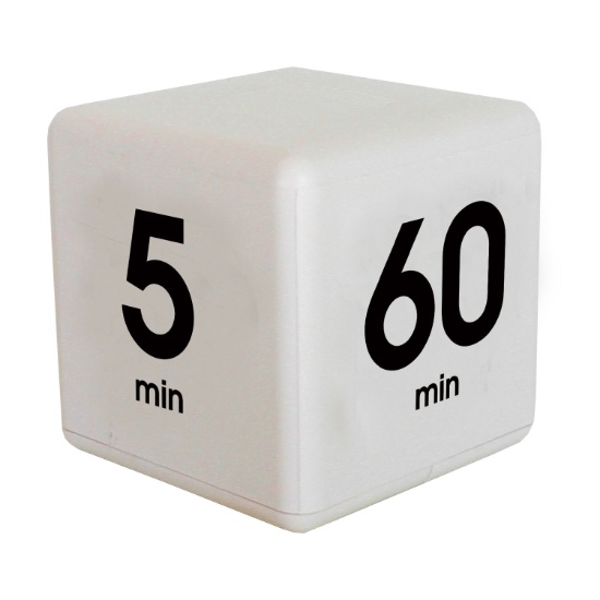 Time Cube 5153060 Minute Digital Preset Timer White Household