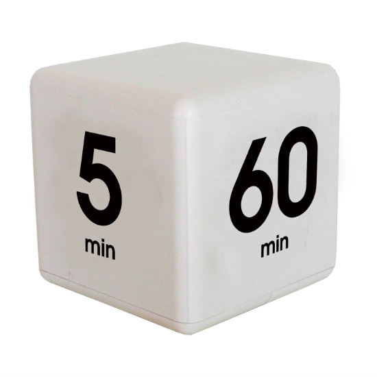 Time Cube 5-15-30-60 Minute Digital Preset Timer White | Household ...