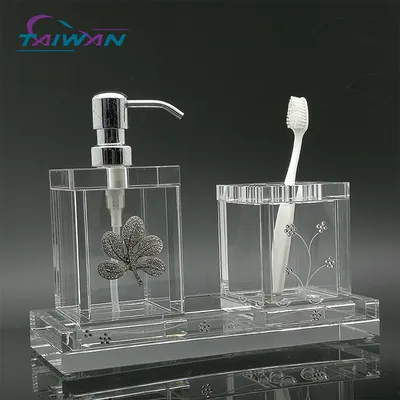 hotel balfour glass bathroom accessories