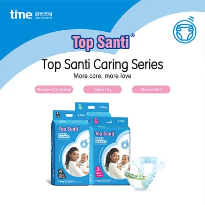 Top Saniti disposable super soft best cheaper baby diapers