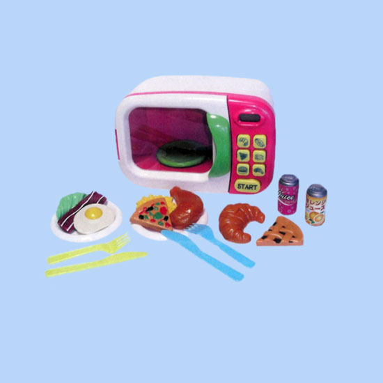 toy microwave set