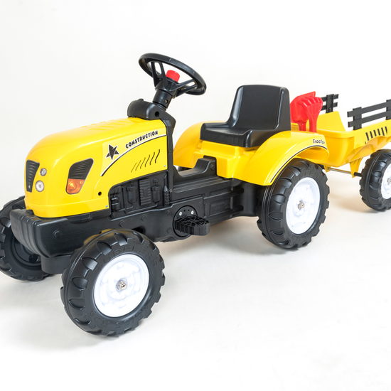 Tractor + Trailer RideOn Cars RideOn Toys