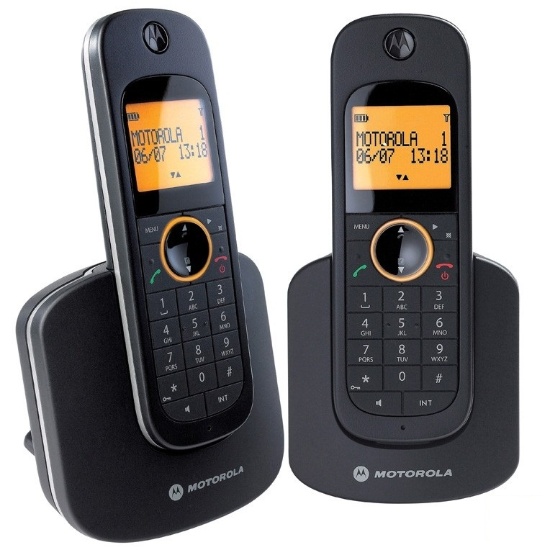 Twin Cordless Telephone Set Electronics