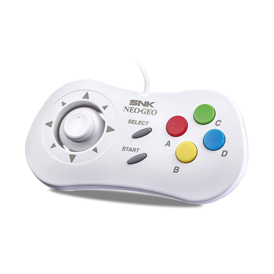 UNICO NEOGEO Mini Pad, SNK Classic Wired Game Controller for