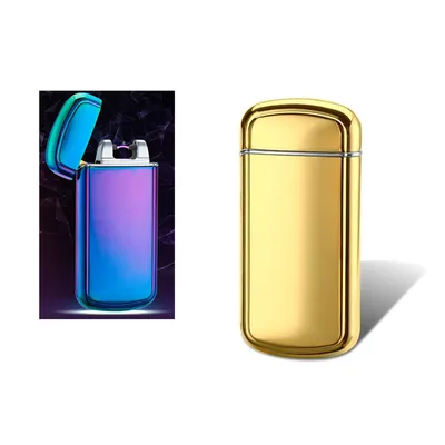 USB Rechargeable Zinc Alloy Single Arc Lighter