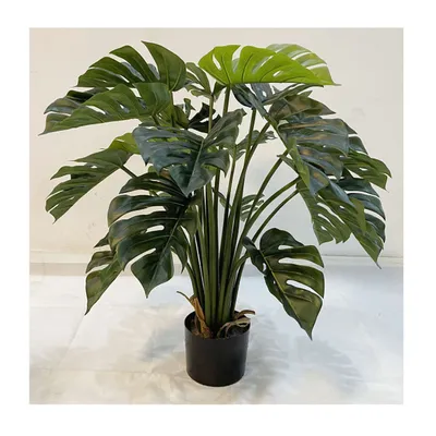 UV Protection Artificial Plant of Monstera Tree with Pot