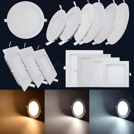 Ultra-thin LED embedded ceiling light LED narrow body light LED flat ...