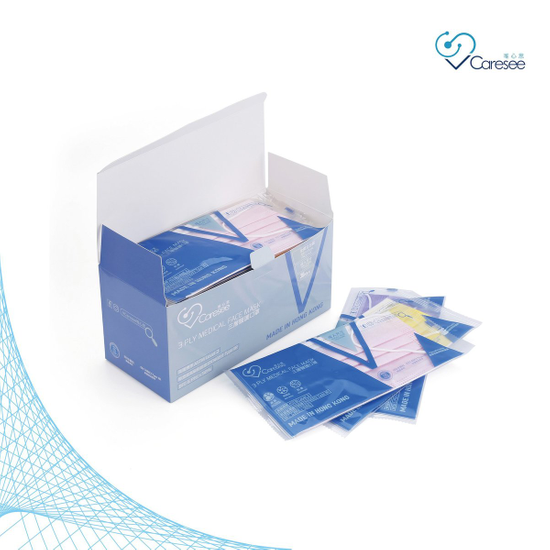 V Caresee 【Individual Package Level 2】3 PLY Medical Face Mask 30pcs
