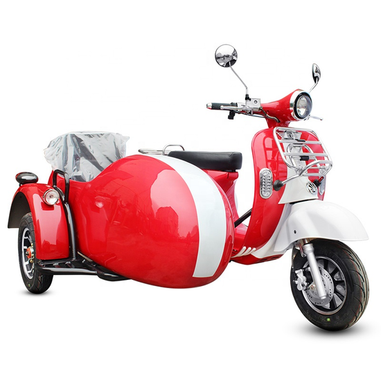 Vespa Tricycles Motorized for Adults Adult Tricycle Cheap 3 Wheel Electric Scooter with sidecar
