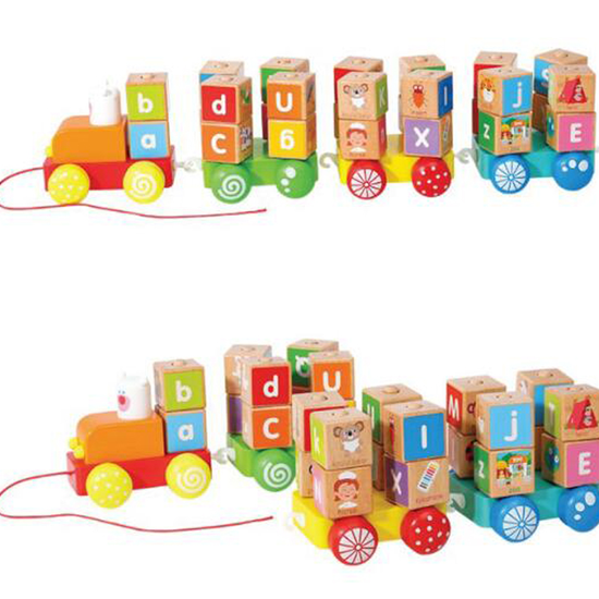WOODEN TRAIN | Blocks | Educational Toys