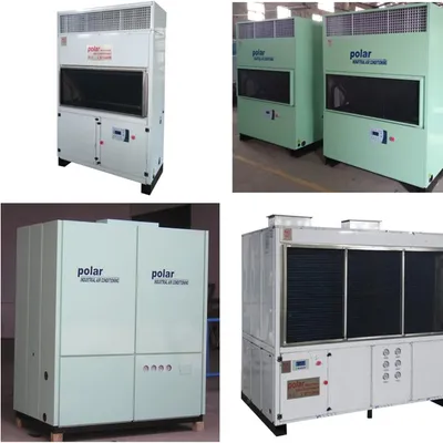 Water-Cooled Packaged Industrial Chiller For Floor Glue Industry