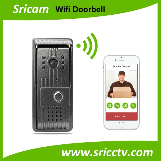 Wireless Doorbell POE Power Remote Control Alarm Door Bell Camera