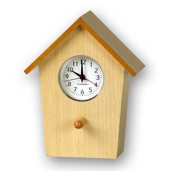 Wooden Birdhouse Alarm Clock Gifts, Toys & Sports Supplies